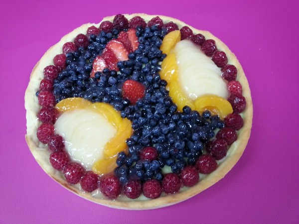 tarte aux fruits de boulangerie pâtisserie bordet arlanc